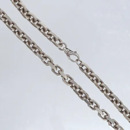 Kedja Ankar längd 55cm bredd 7mm Silver 925/1000 Vikt: 92,8 g