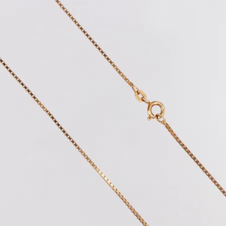 Kedja Venezia längd 43cm, bredd 1,1mm, FBM, 14K  Vikt: 4,2 g