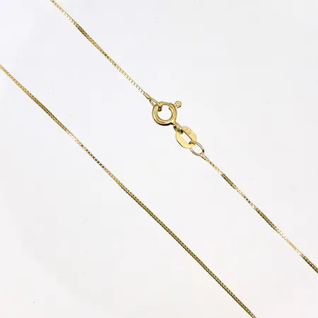 Kedja Venezia längd 45cm, bredd 0,7mm, 18K Vikt: 1,5 g