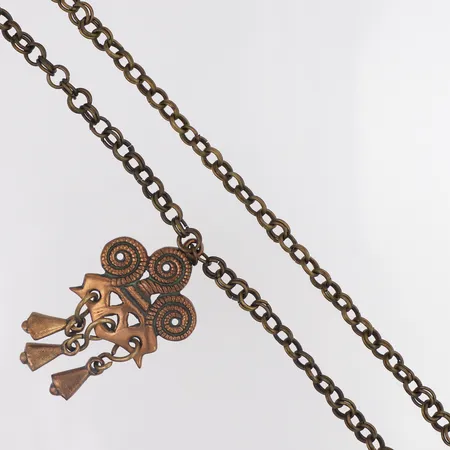 Collier Kalevala Koru Finland längd ca 60cm, brons