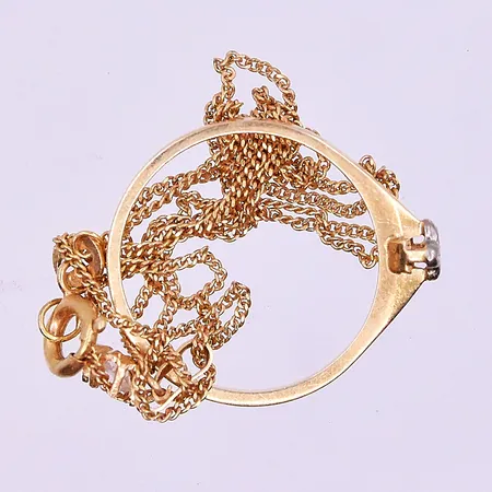 Diverse guld 18K. Vikt: 3 g
