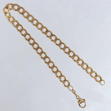 Armband pansar längd 22,5cm bredd 6mm 18K Vikt: 15,9 g