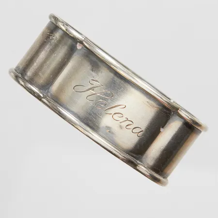 Servettring Ceson 50x33x20mm, Göteborg, silver 830/1000 Vikt: 14,7 g