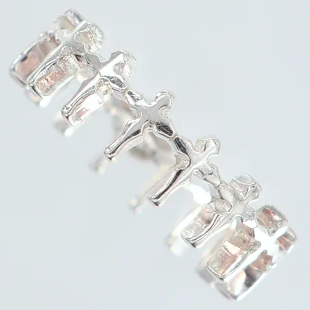 Ring stl:17 bredd 5,6mm Safira Group AB silver 925/1000 Vikt: 2,4 g