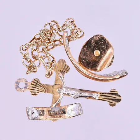 Diverse guld 18K. Vikt: 3,3 g