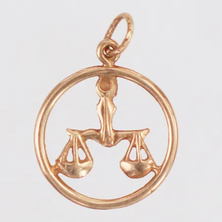Hänge vågen längd 21mm, 18K  Vikt: 1 g