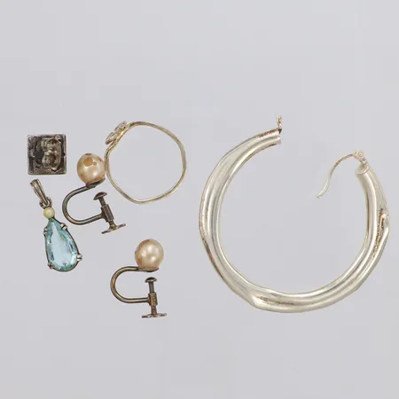 Diverse smycken, defekta, 830-925/1000 silver Vikt: 8,8 g