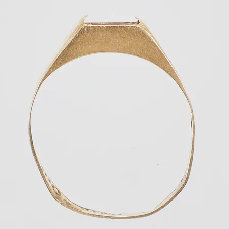 Ring defekt saknar sten 18K Vikt: 1 g