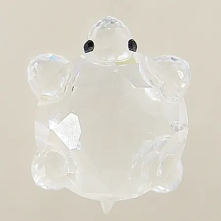 Figurin sköldpadda Swarovski 3,5x4cm, nagg på svans, inga tillbehör 
