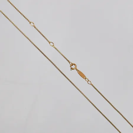 Kedja Thomas Sabo längd: ca 37,8-42,5cm bredd: ca 1mm förgyllt 925/1000 silver Vikt: 2,9 g