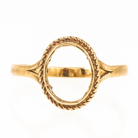 Ring kamé/sten saknas 18K 1,4g.
