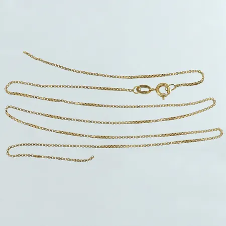 Kedja Venezia längd 45cm bredd 0,8mm defekt/av 18K Vikt: 2,3 g