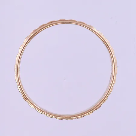Ring 18K. Vikt: 1,5 g
