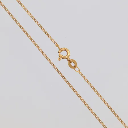Kedja Pansar, längd 44cm, bredd 1,1mm, 18K Vikt: 2,3 g