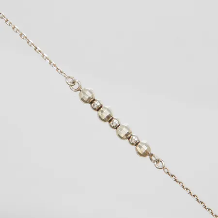 Fotlänk Ankar längd: 23-26,5cm, bredd: 1mm, silver 925/1000 Vikt: 1,9 g