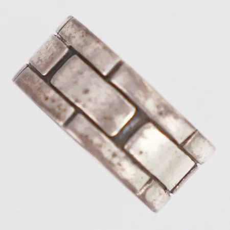 Ring stl:20 bredd 10,4mm, 925/1000 silver Vikt: 9 g