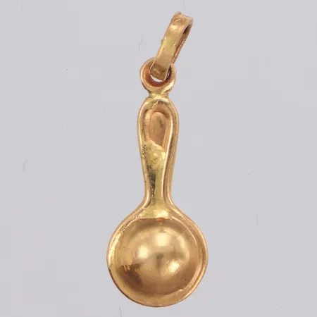 Hänge längd 21mm, bredd 7mm, 18K Vikt: 0,6 g