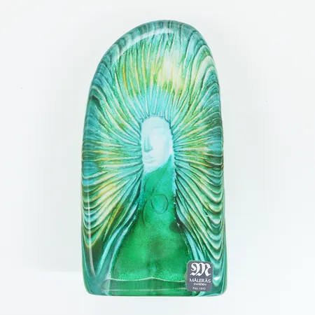 Glasskulptur Erika Höglund för Målerås höjd: 12,5cm, nr: 25014, signerad