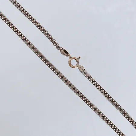 Kedja X-länk längd 42,5cm bredd 2,7mm Silver 925/1000. Vikt: 6,3 g