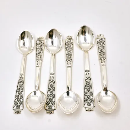 6 Mockaskedar modell Princess längd 10,5cm, 830/1000 silver Vikt: 58,5g Vikt: 58,5 g