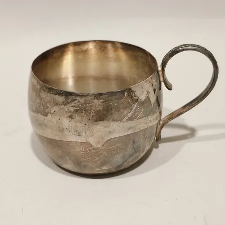 Punschkopp höjd 37mm Ø45mm silver Vikt: 28,4 g
