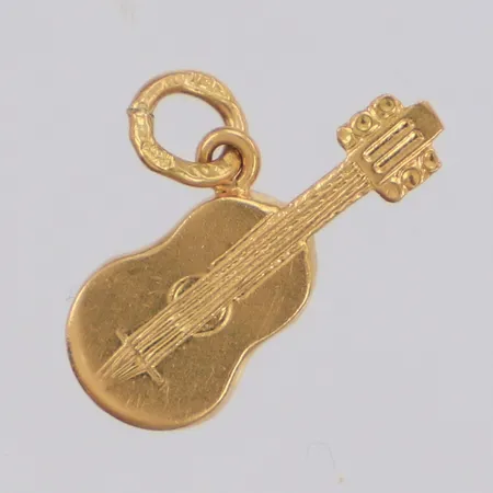 Hänge, gitarr, längd 11mm, 18K Vikt: 0,7 g