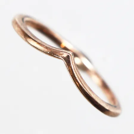 Ring, stl:19, bredd 1,5mm, förgyllt silver, 925/1000 silver. Vikt: 1,5 g