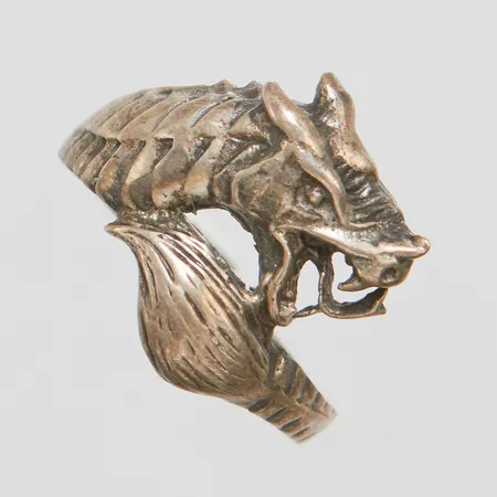 Ring Drake stl:20¼ bredd: 3-18mm, silver 925/1000 Vikt: 5,4 g