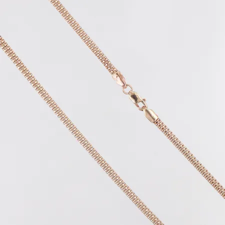 Kedja längd 51cm, bredd 3,5mm, 14K  Vikt: 12,3 g