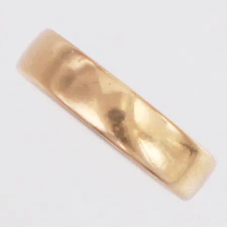 Ring slät Schalin stl:17, bredd 4,8mm, gravyr, 18K Vikt: 5,5 g