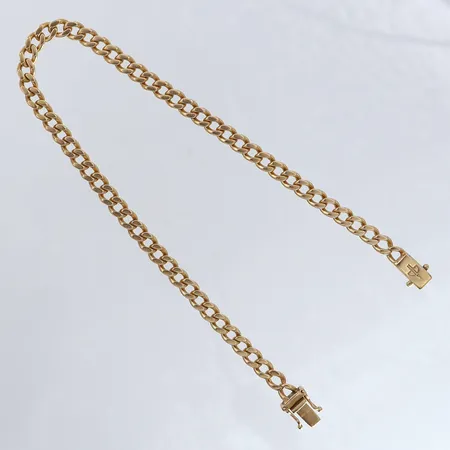 Armband Pansar längd 23,5cm bredd 5mm Balestra 18K.  Vikt: 17,9 g
