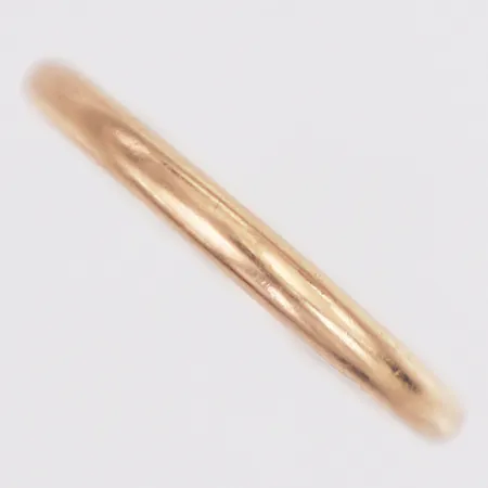 Ring slät stl:22¼, bredd 2,8mm, Hallbergs år 1948, gravyr, 18K Vikt: 4,3 g