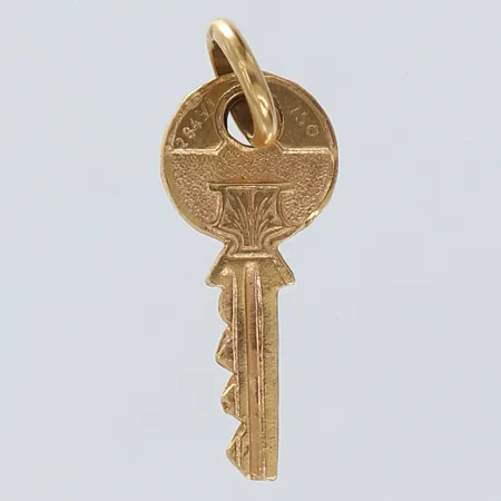 Berlock nyckel 23x8mm 18K Vikt: 1,1 g