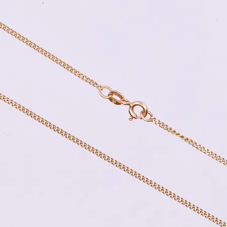 Kedja Pansar Balestra längd 53 cm bredd 1 mm 18K. Vikt: 4,8 g