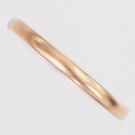 Ring slät stl:18, bredd 2,1mm, Hallbergs år 1948, gravyr, 18K Vikt: 2,8 g