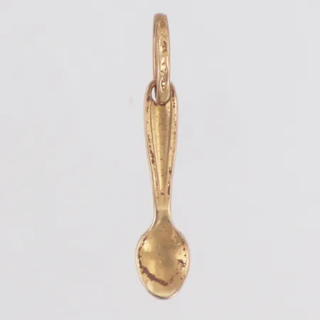 Hänge sked längd 24mm, 18K Vikt: 0,7 g