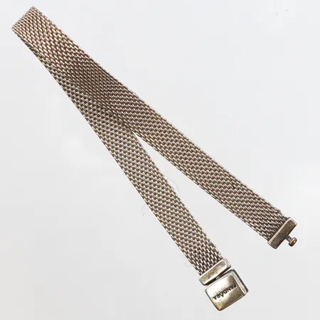 Armband Pandora, längd 16,5cm, bredd 6,9mm, 925/1000 silver. Vikt: 9,9 g