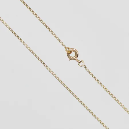 Kedja Pansar längd: ca 44cm bredd: ca 1mm 18K Vikt: 1,8 g