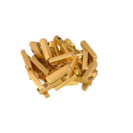Armband i 18K guld, defekt Vikt: 28,3 g