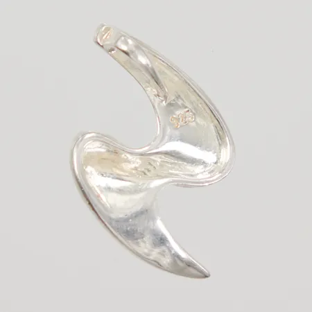 Hänge, längd 22,5mm, bredd 14,5mm, 925/1000 silver,  Vikt: 2,3 g