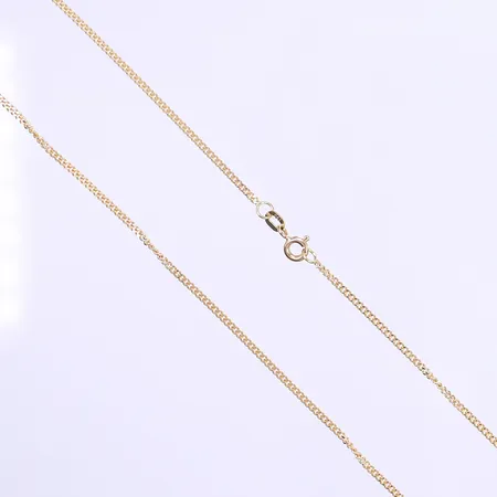 Halskedja Pansar 41,5cm bredd 2mm 18K  Vikt: 4,2 g