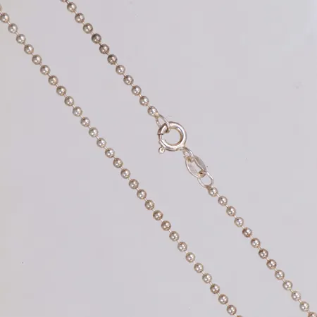 Kedja, längd ca 44,5cm, bredd 2,0mm, 925/1000 silver Vikt: 5,2 g