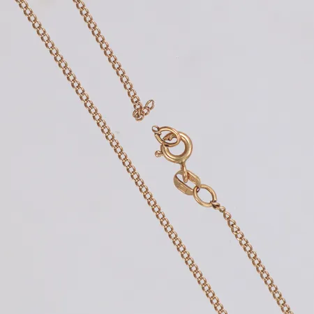 Kedja, längd 42,5cm, bredd 1,3mm, defekt lås, Balestra, 18K Vikt: 2,7 g