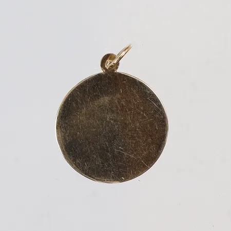 Hänge, gravyr, 18K Vikt: 1,2 g