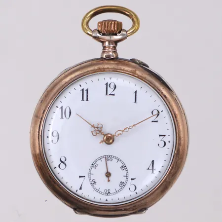 Mormorsur Ø34,7mm, 88509, gravyr, 800/1000 silver, innerboett i metall, Bruttovikt 29,7g Vikt: 29,7 g