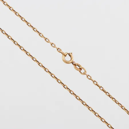 Collier 18k,längd ca 72 cm, bredd 1.8 mm. Vikt: 8,3 g