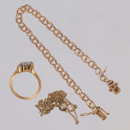 Diverse defekt guld, 18K Vikt: 9,6 g