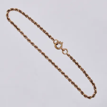 Armband längd ca 18,4cm, bredd ca 2mm, 18K Vikt: 3,6 g