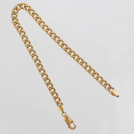 Armband, Pansar, ihåligt, längd: 21,5cm, bredd: 5mm, GHA, 18K Vikt: 6,9 g