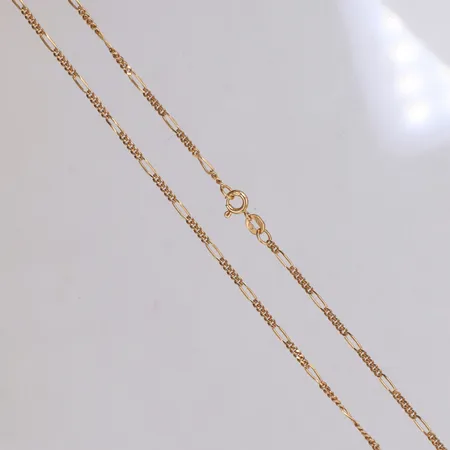 Kedja, längd ca 42,5cm, bredd 1,7mm, Balestra, 18K Vikt: 4,1 g